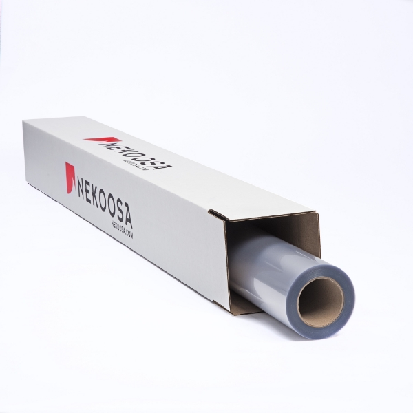 Nekoosa 3.2mil NextBond® Optically Clear Gloss Overlaminate Vinyl with Permanent Adhesive 54"x150' Roll