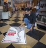 Nekoosa 4mil Clear Walk-On Floor Graphic with Removable Adhesive 54"x150' Roll