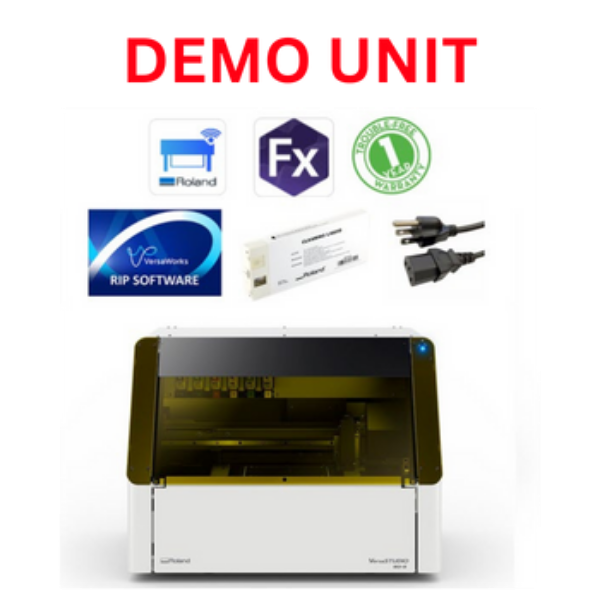Roland VersaSTUDIO BD-8 Desktop UV Flatbed Printer with White Ink - DEMO UNIT