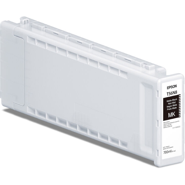 Epson UltraChrome PRO10 56N 700ml Matte Black Ink Cartridge for SureColor P7370, P9370 - T56N820