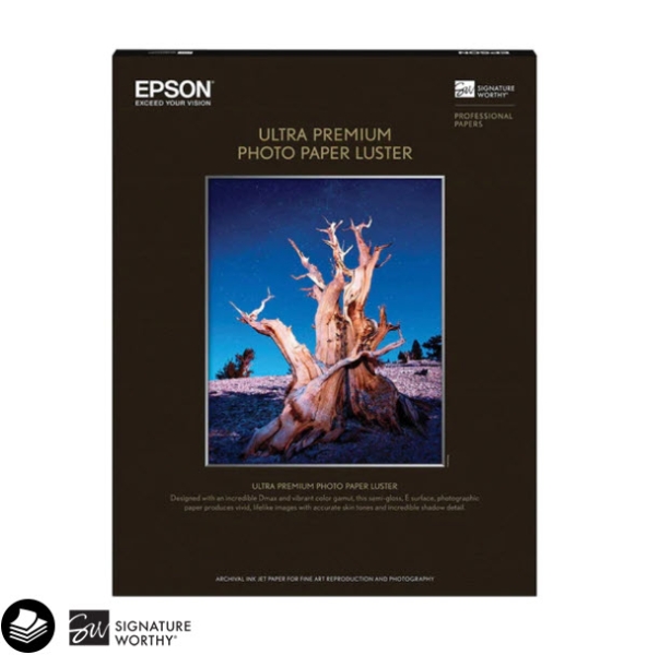 EPSON Ultra Premium Photo Paper Luster 8.5"x11" 240gsm - 50 Sheets