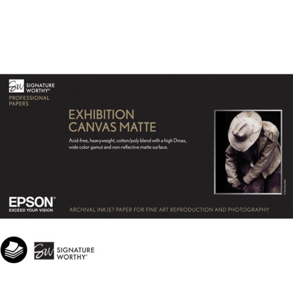 EPSON Exhibition Canvas Matte 395gsm 17"x22" - 25 Sheets