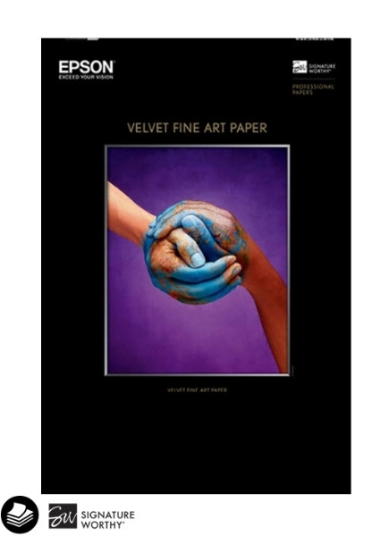 EPSON Velvet Fine Art Paper 13"x19" 20 Sheets