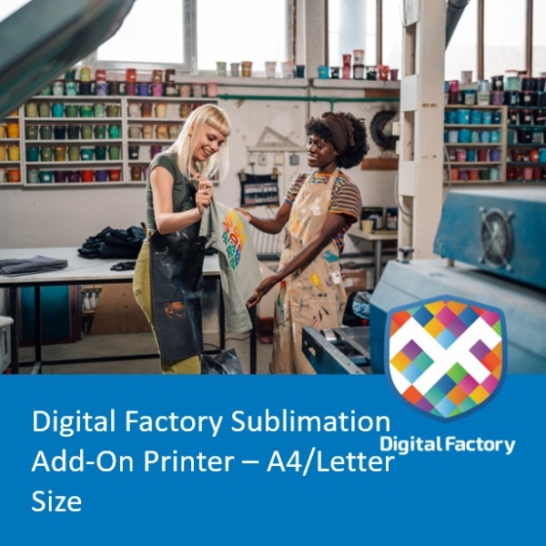 Digital Factory Sublimation Add-On Printer A4/Letter Size