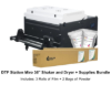 DTF Station Miro 36 DTF Powder Shaker and Dryer 110V Supply Bundle for Epson SureColor G6070