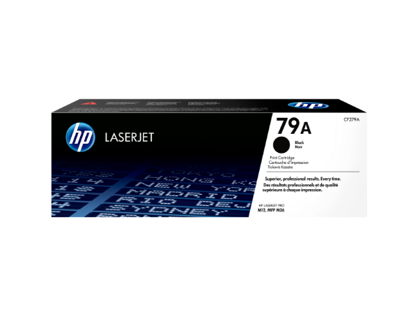 HP 79A Black Original LaserJet Toner Cartridge for M12, MFP M26 - CF279A