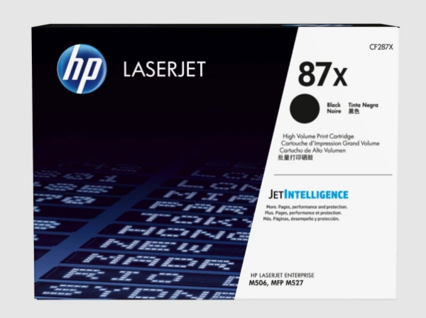 HP 87X High Yield Black Original LaserJet Toner Cartridge for M506, MFP M527 - CF287X