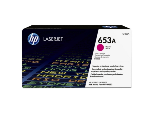 HP 653A Magenta Original LaserJet Toner Cartridge for MFP M680 - CF323A