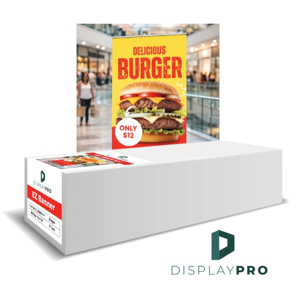 DisplayPRO EZ Banner (ES, Solvent, UV, Latex) 20"x150' Roll 3" Core