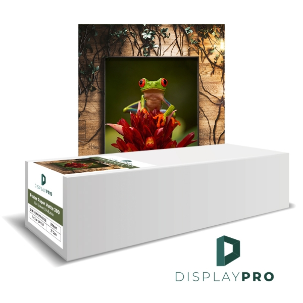 DisplayPRO Poster Paper Matte (ES, Solvent, UV, Latex) 30"x165' Roll 3" Core