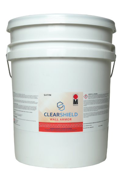 Marabu ClearShield Professional Wall Armor, Satin - 5 Gallon