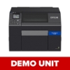 Epson ColorWorks C6500A Color Inkjet Label Printer - 8" w/ Auto Cutter (Matte) - DEMO UNIT