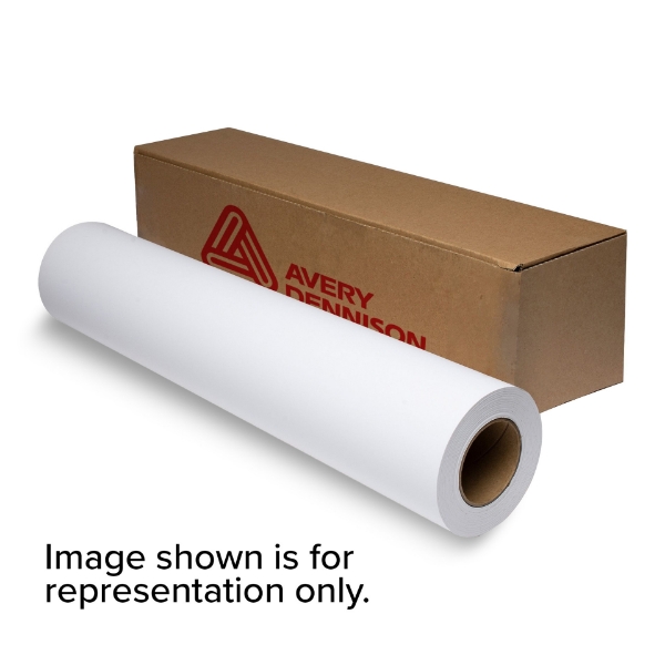 Avery HP750-519-O High Performance Blush Cut Vinyl Film Permanent Kraft 48" x 150' Roll