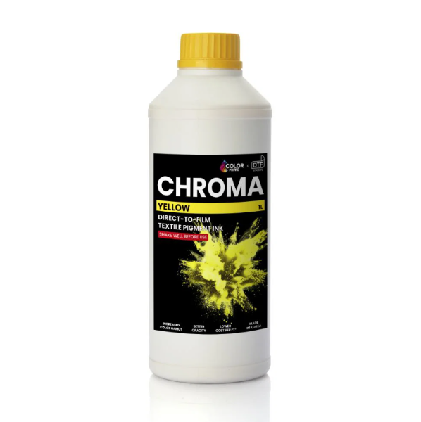 DTF Station Color Prime Chroma DTF Ink - Yellow (1 L)