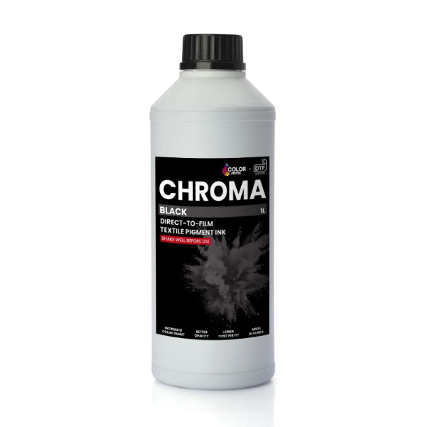 DTF Station Color Prime Chroma DTF Ink - Black (1 L)