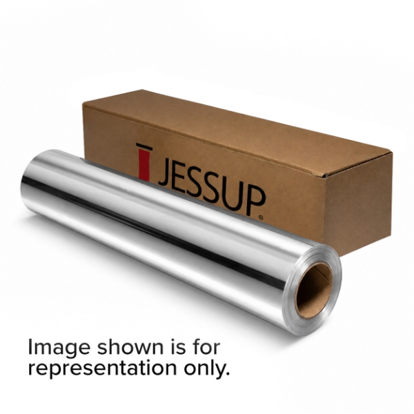 Jessup TenaciousTac 2 mil Brushed Chrome PET w/2 mil High-Tack Acrylic Adhesive 54"x150' Roll