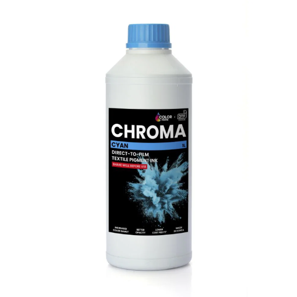 DTF Station Color Prime Chroma DTF Ink - Light Cyan (1 L)