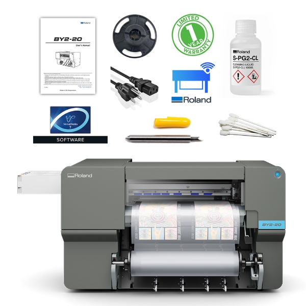 Roland VersaSTUDIO BY2-20 20" Desktop Direct-to-Film (DTF) Printer