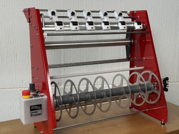 InnoPrinter 24" High-Speed Roll to Roll Slitter (incl. 5 pneumatic blades)
