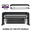 Summa S Class 3 TC160 62" Tangential Knife Vinyl Cutter DTF Bundle