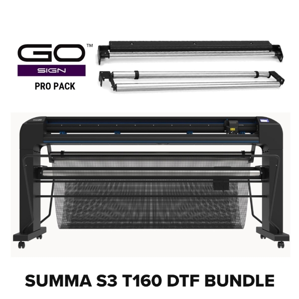 Summa S Class 3 TC160 62" Tangential Knife Vinyl Cutter DTF Bundle