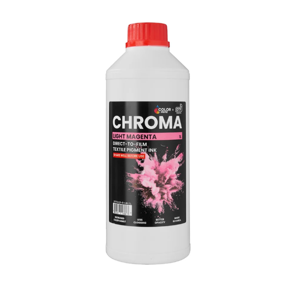 DTF Station Color Prime Chroma DTF Ink - Light Magenta (1 L)