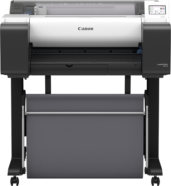 Canon imagePROGRAF TM-510 24" Large Format Printer with Stackable Basket
